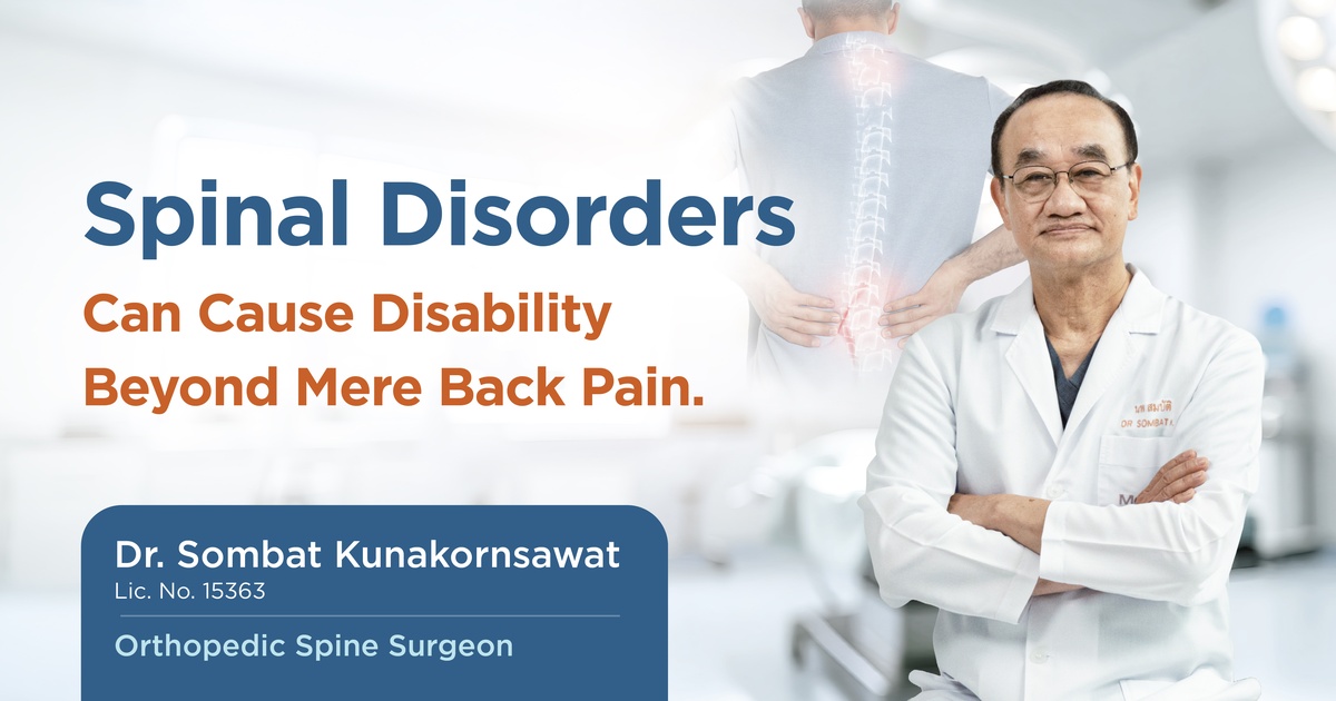 Banner1200x630 260624 Aw Special Scoop โรคกระด กส นหล ง อ สมบ ต  Orthopedic Banner 1200x630 Scoop อ สมบ ต  En