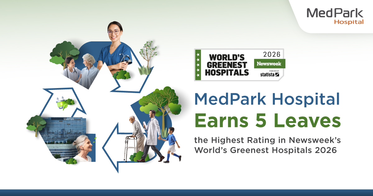 MedPark Hospital Receives the Highest “5 Leaves” Rating from World’s Greenest Hospitals 2026