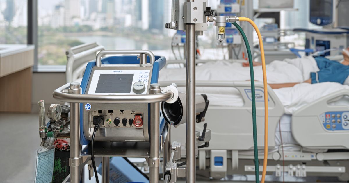 ECMO เครื่องเอคโม่ หัวใจเทียม ปอดเทียมพยุงชีพ - ECMO (Extracorporeal Membrane Oxygenation)
