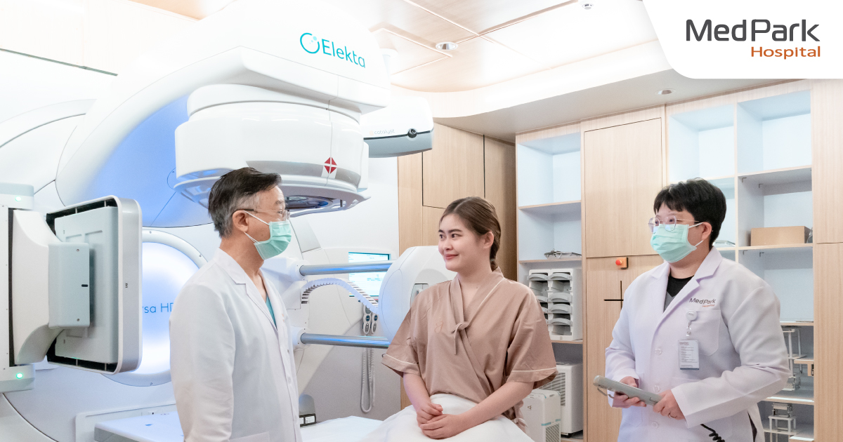 ฉายแสง มะเร็ง รังสีรักษา (Radiotherapy) กี่ครั้ง เจ็บไหม ผลข้างเคียง